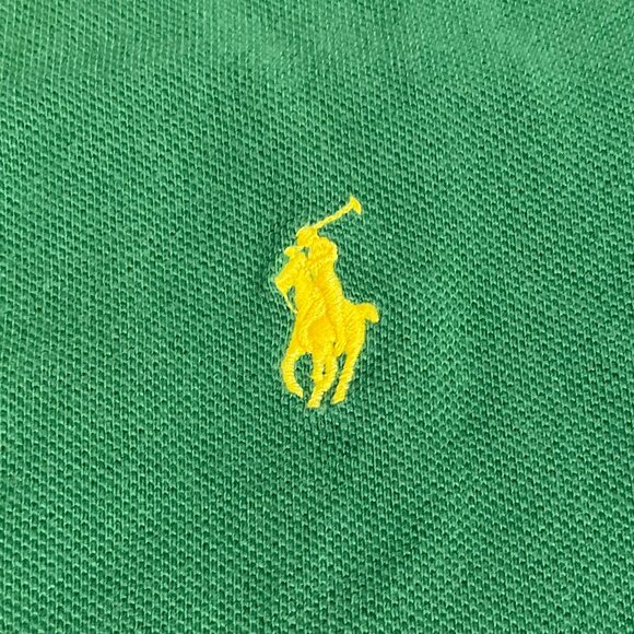 Men's Classic Ralph Lauren Polo in Kelly Green, Size Small - Picture 2 of 4